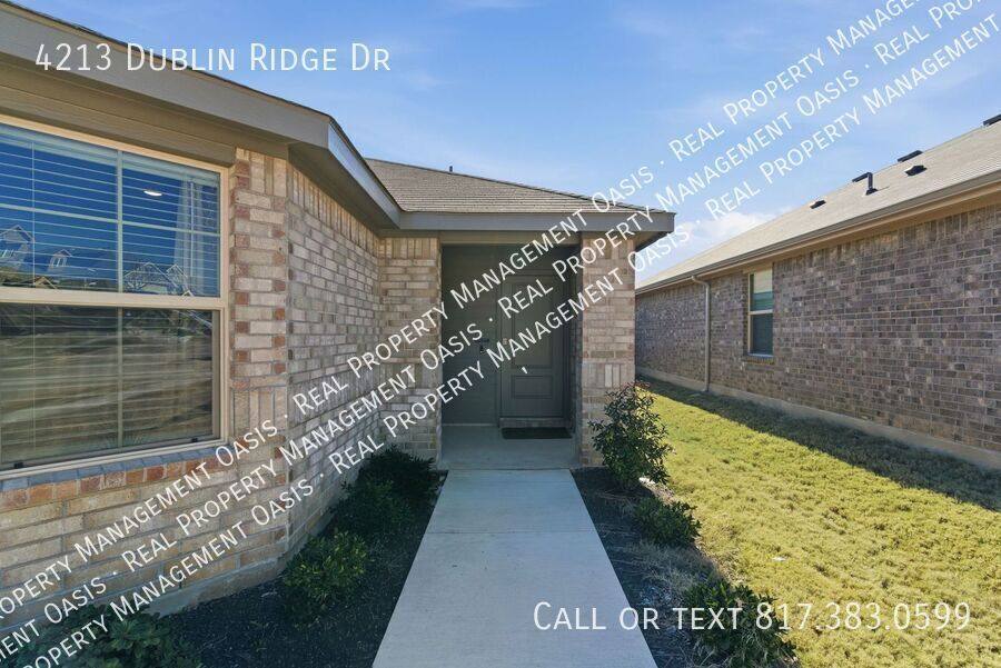 House for rent at 4213 Dublin Ridge Dr, Crowley, TX 76036
