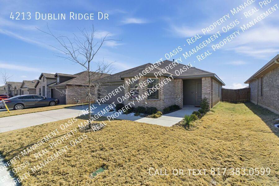 House for rent at 4213 Dublin Ridge Dr, Crowley, TX 76036