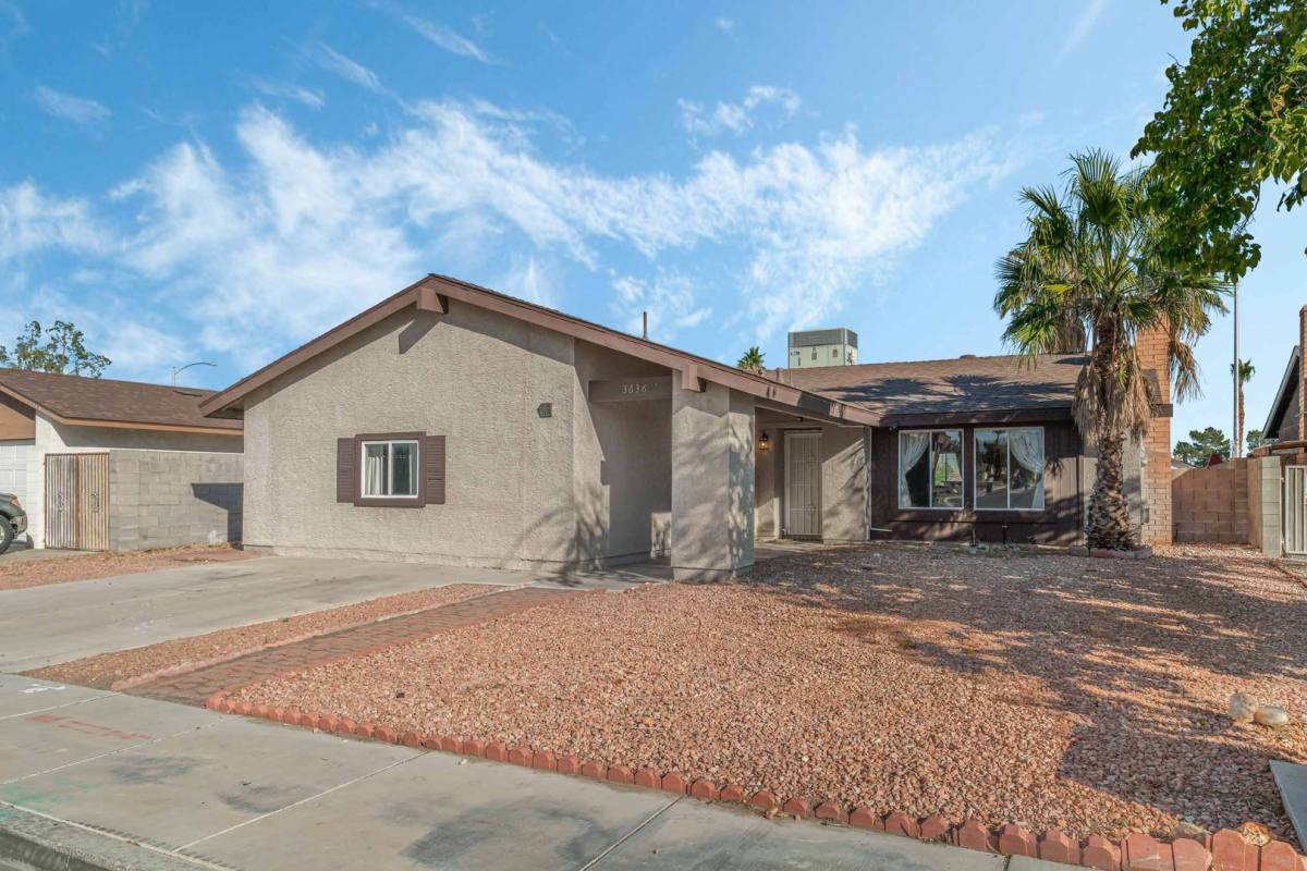 House for rent at 3636 Tempe St, Las Vegas, NV 89103