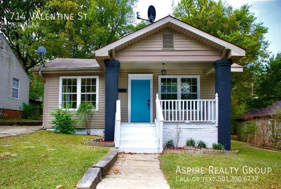 House for rent at 714 Valentine St, Little Rock, AR 72205