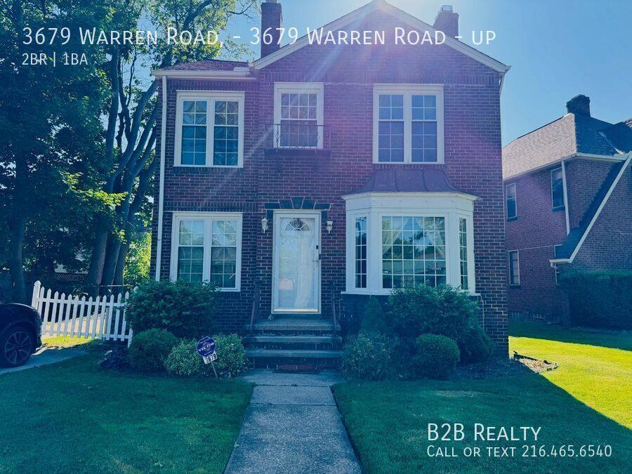 Apartment for rent at 3679 Warren Road, - Rd #UP, Cleveland, OH 44111