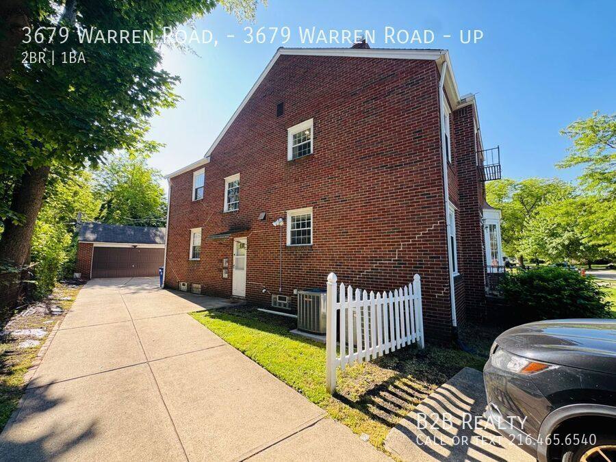 Apartment for rent at 3679 Warren Road, - Rd #UP, Cleveland, OH 44111