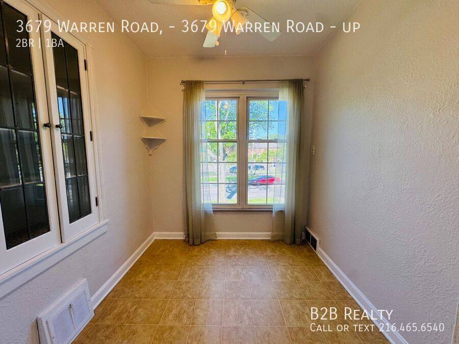 Apartment for rent at 3679 Warren Road, - Rd #UP, Cleveland, OH 44111