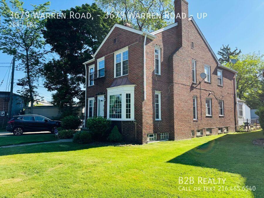 Apartment for rent at 3679 Warren Road, - Rd #UP, Cleveland, OH 44111