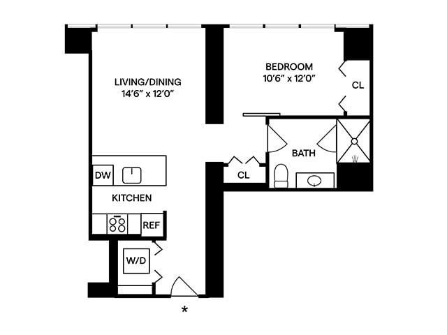 Apartment for rent at 808 S Michigan Ave, Chicago, IL 60605