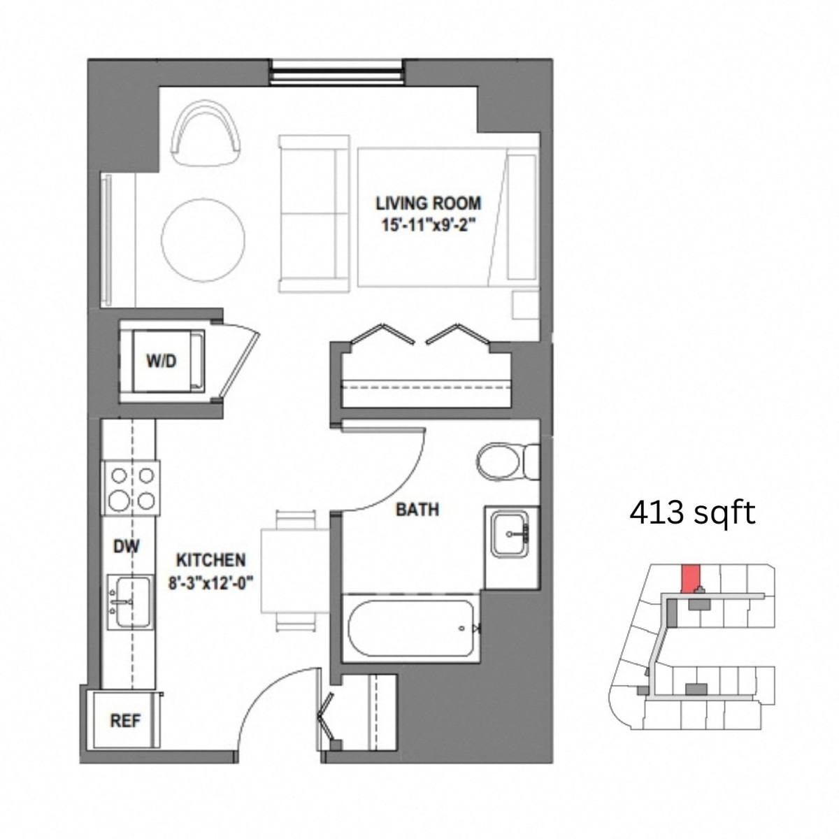 Apartment for rent at 918 W School St, Chicago, IL 60657