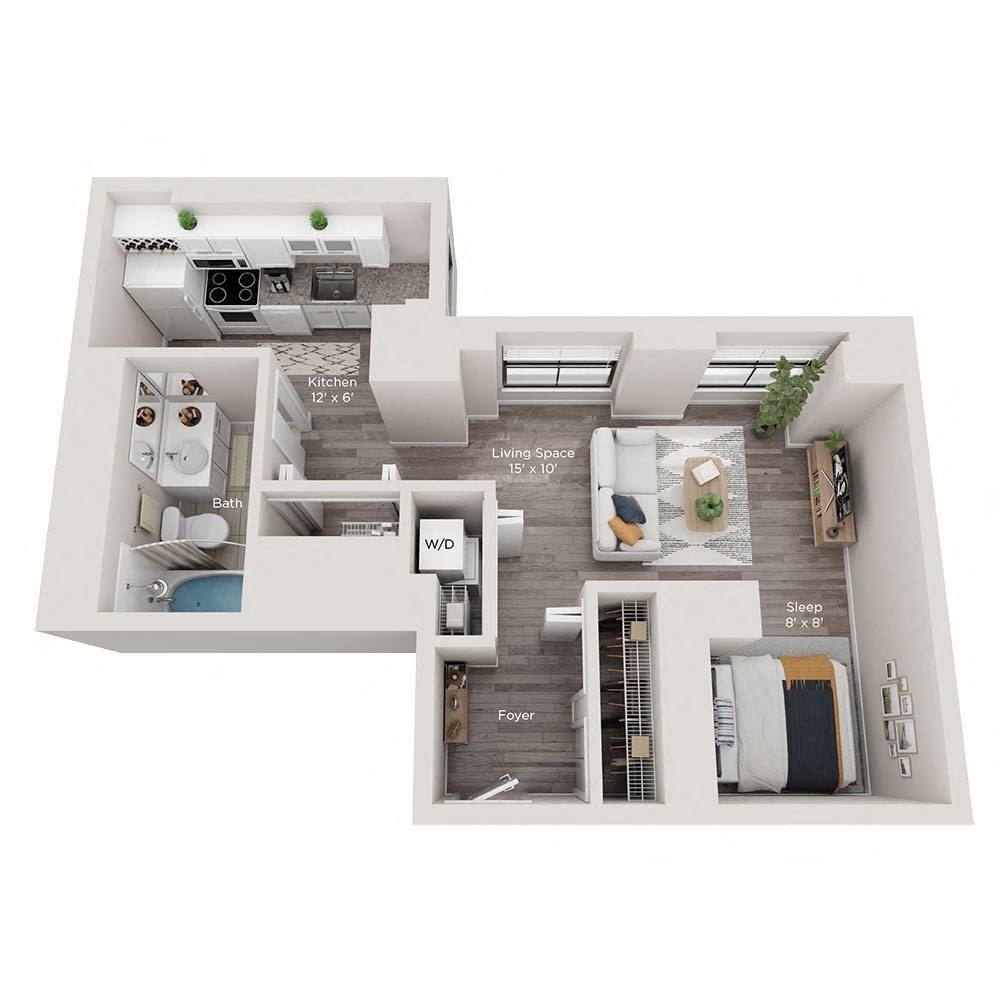 Apartment for rent at 188 W Randolph St, Chicago, IL 60601