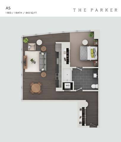Apartment for rent at 730 W Couch Place, Chicago, IL 60661