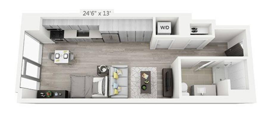 Apartment for rent at 724 W Couch, Chicago, IL 60661