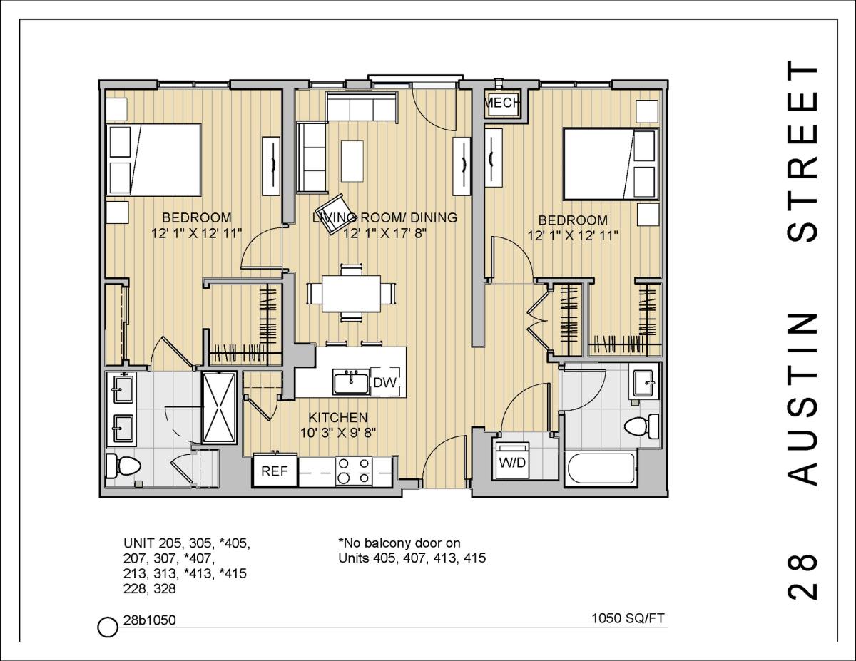 Apartment for rent at 28 Austin St #213, Newtonville, MA 02460