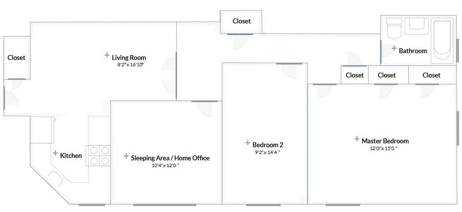 Apartment for rent at 20th St Loop #9-B, New York, NY 10009