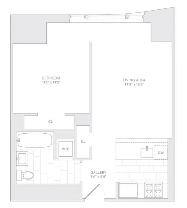 Apartment for rent at 29 Beekman St #24F, New York, NY 10038