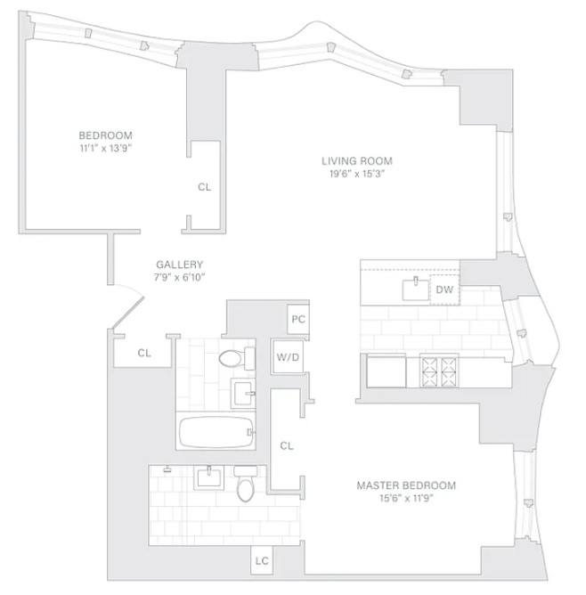Apartment for rent at 29 Beekman St #12A, New York, NY 10038