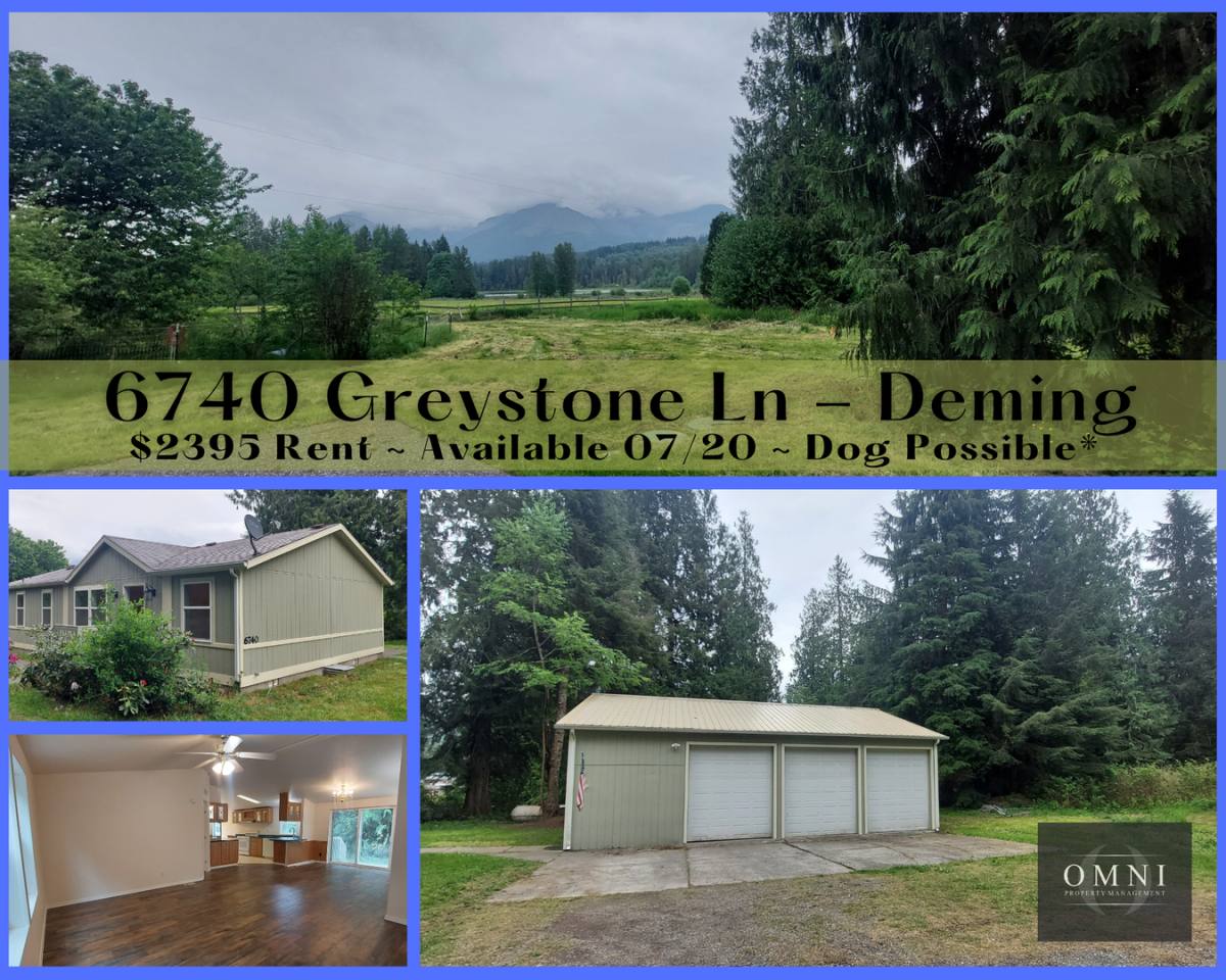 House for rent at 6740 Greystone Lane, Deming, WA 98244