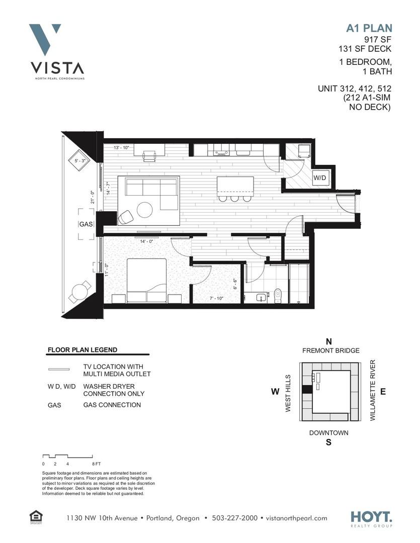 Condo for rent at 1150 NW Quimby St, Portland, OR 97209