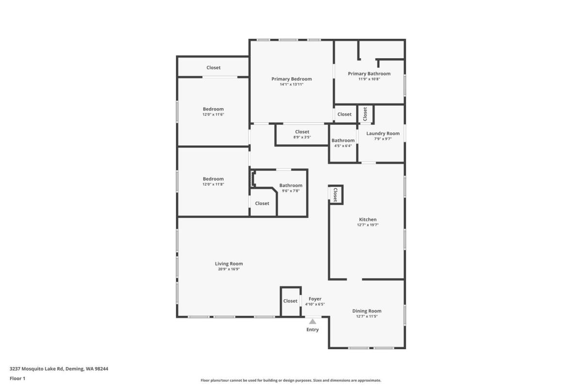 House for rent at 3237 Mosquito Lake Rd, Deming, WA 98244