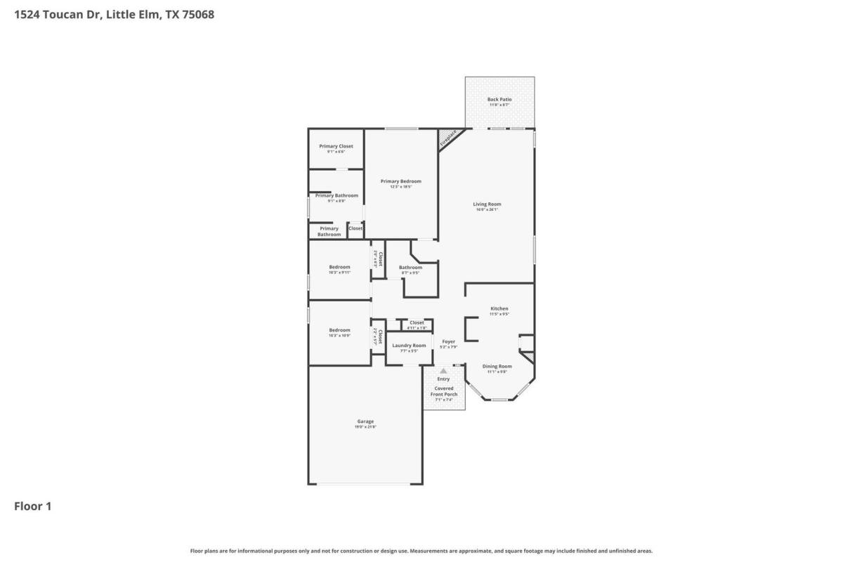 House for rent at 1524 Toucan Dr, Little Elm, TX 75068