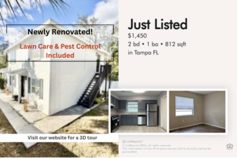 Apartment for rent at 11705 N Dr #B, Tampa, FL 33617