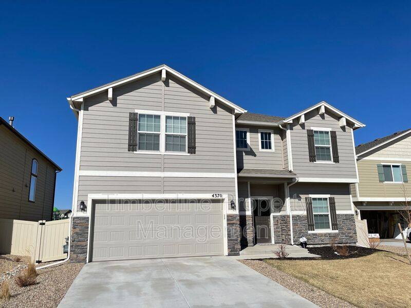 House for rent at 4370 Prairie Agate Dr, Colorado Springs, CO 80938