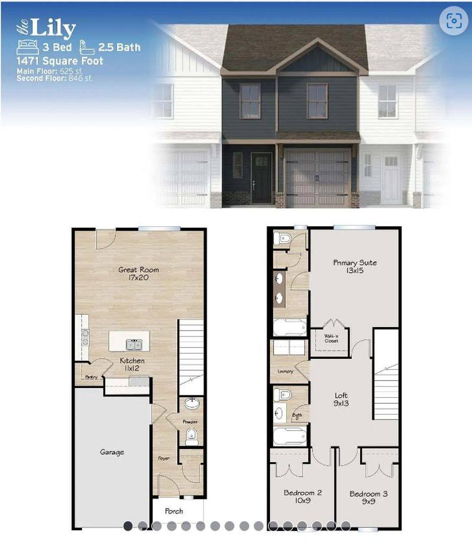 Townhouse for rent at 105 Goose Landing, Maryville, TN 37801