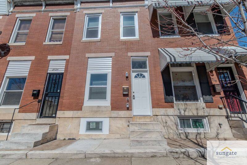 Townhouse for rent at 2726 E Monument St, Baltimore, MD 21205
