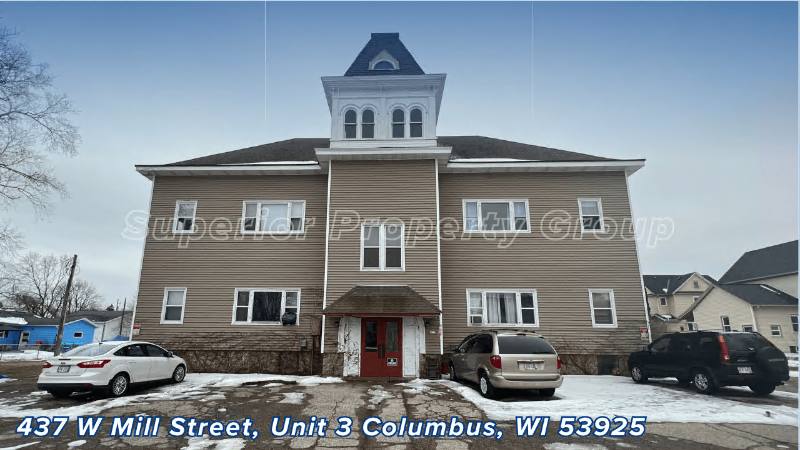 Apartment for rent at 437 W Mill St #3, Columbus, WI 53925