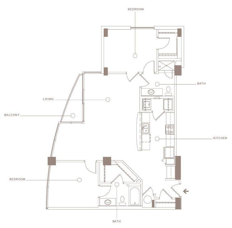 Condo for rent at 3324 Peachtree Rd NE, Atlanta, GA 30326