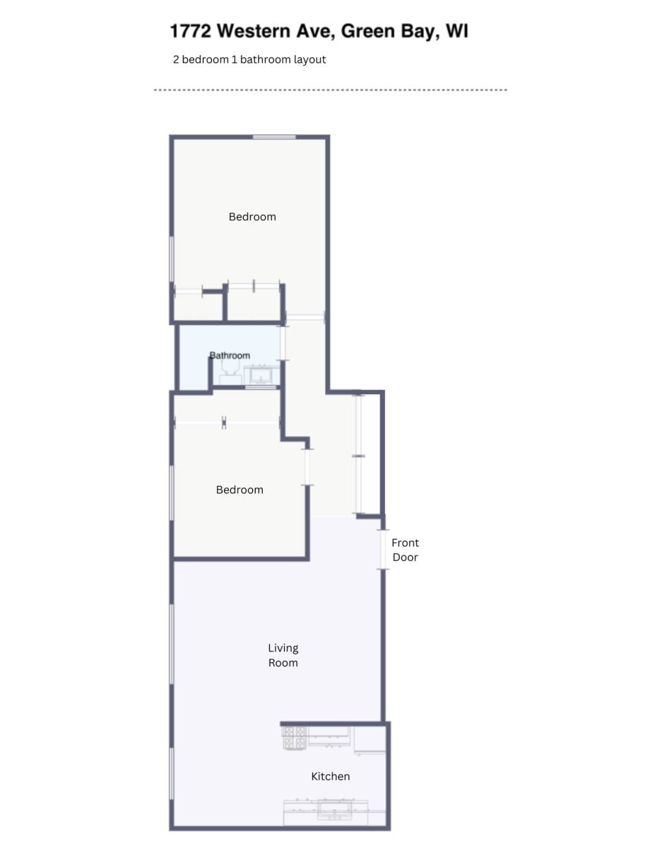 Apartment for rent at 1772 Western Ave, Green Bay, WI 54303