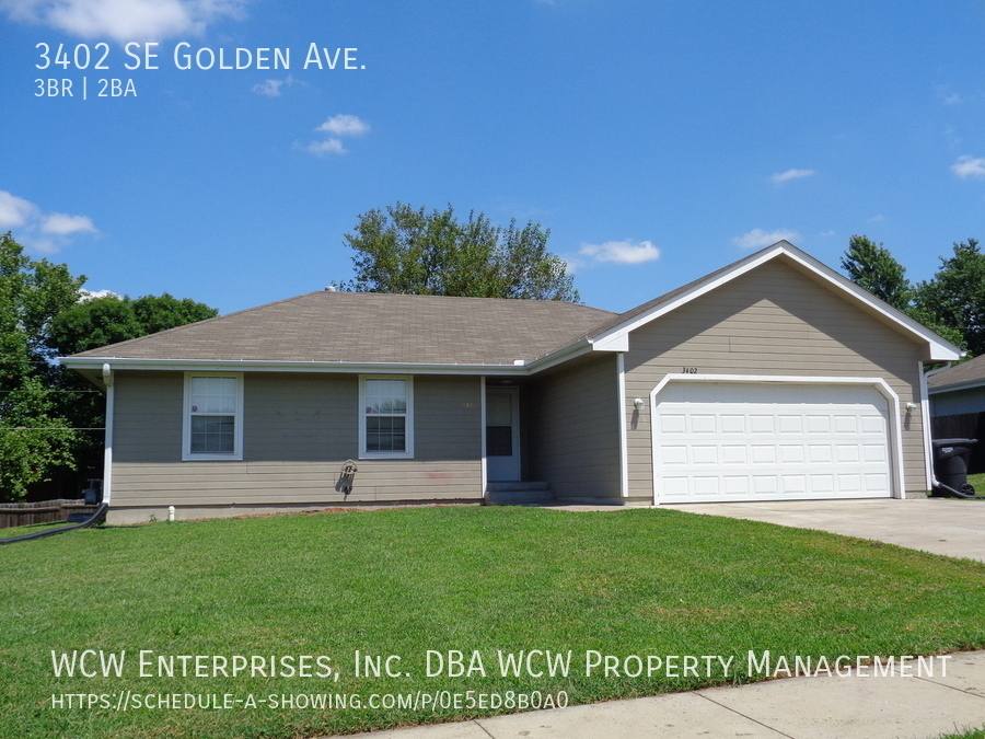 House for rent at 3402 SE Golden Ave, Topeka, KS 66605
