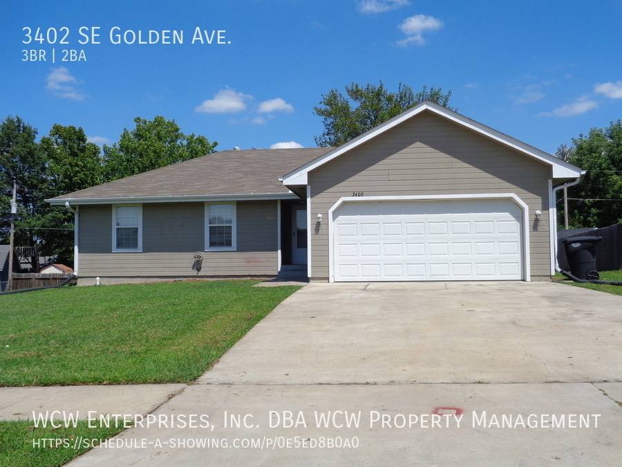 House for rent at 3402 SE Golden Ave, Topeka, KS 66605