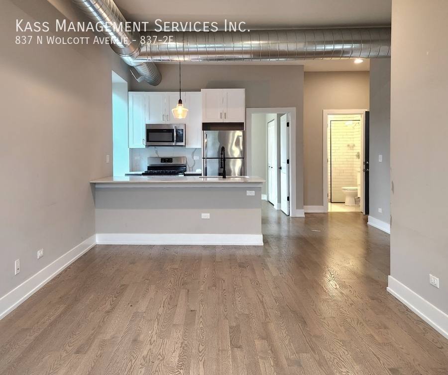 Condo for rent at 837 N Wolcott Ave #2F, Chicago, IL 60622