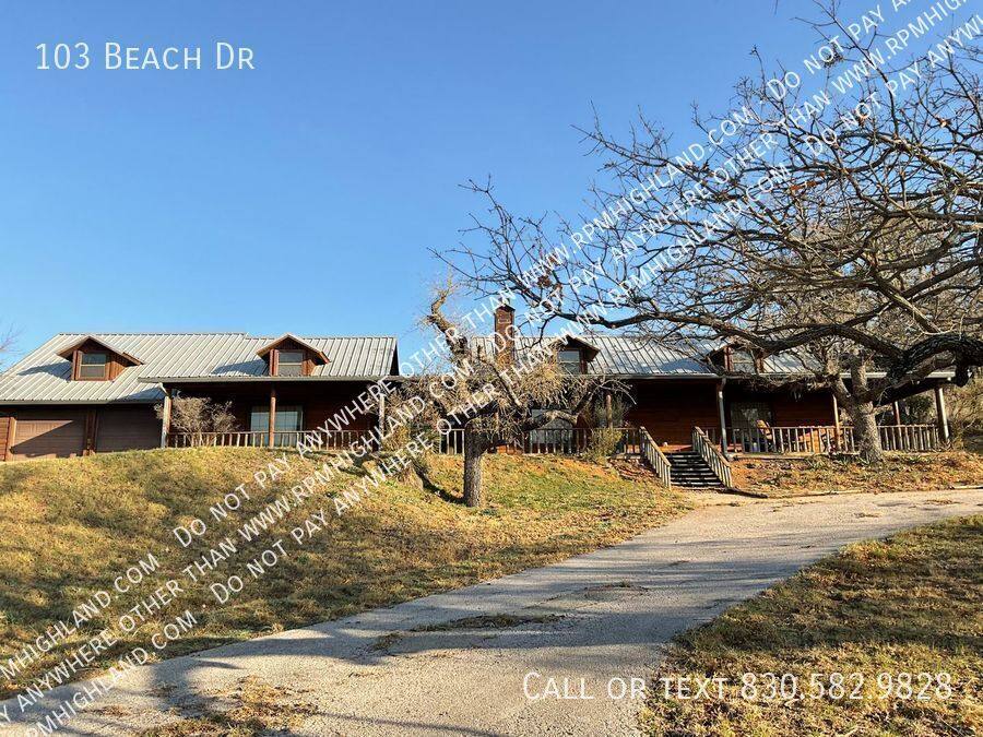 House for rent at 103 Beach Dr, Llano, TX 78643