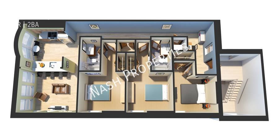 Apartment for rent at 3900 Laclede Ave #1A, Saint Louis, MO 63108