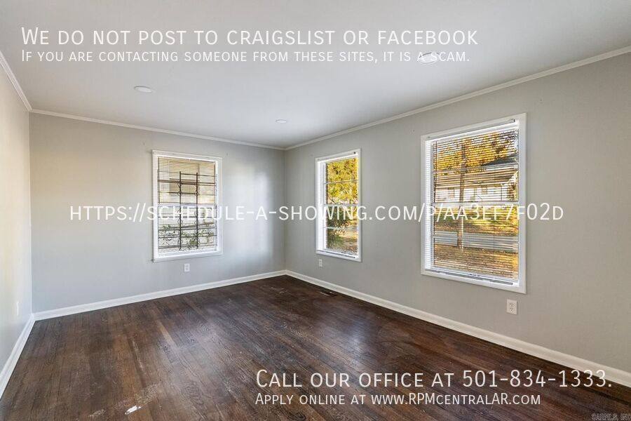 House for rent at 3615 W Capitol Ave, Little Rock, AR 72205