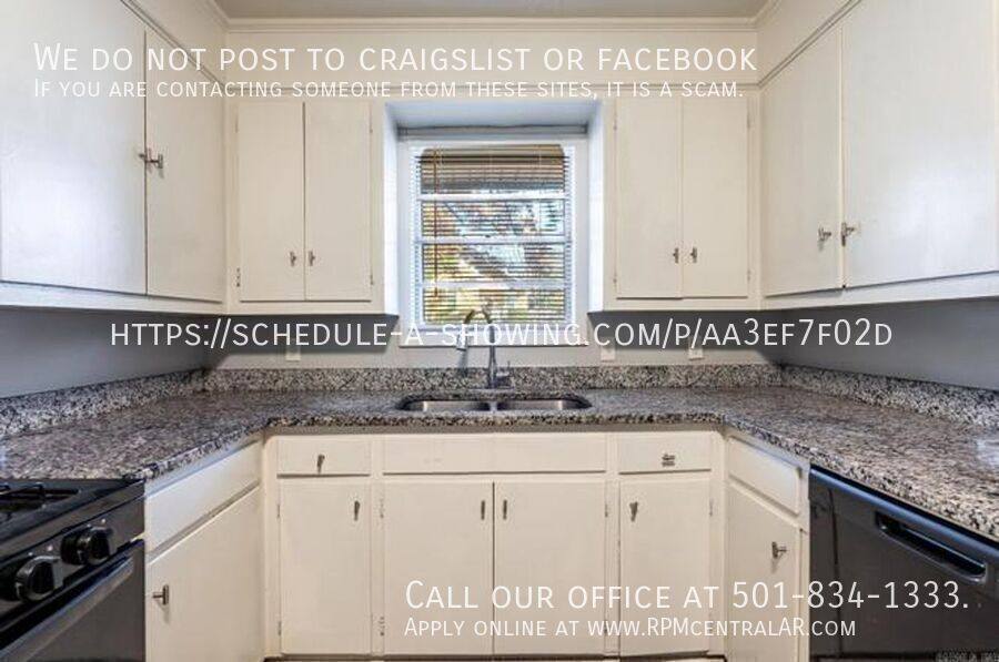 House for rent at 3615 W Capitol Ave, Little Rock, AR 72205
