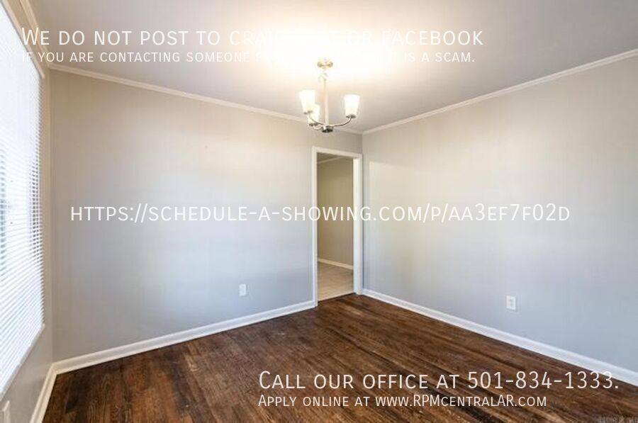 House for rent at 3615 W Capitol Ave, Little Rock, AR 72205