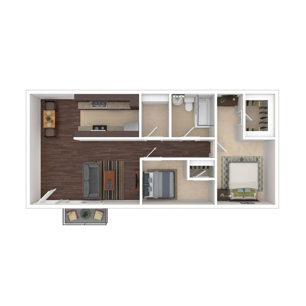 Apartment for rent at 150 S Wood Ave, Oakdale, CA 95361