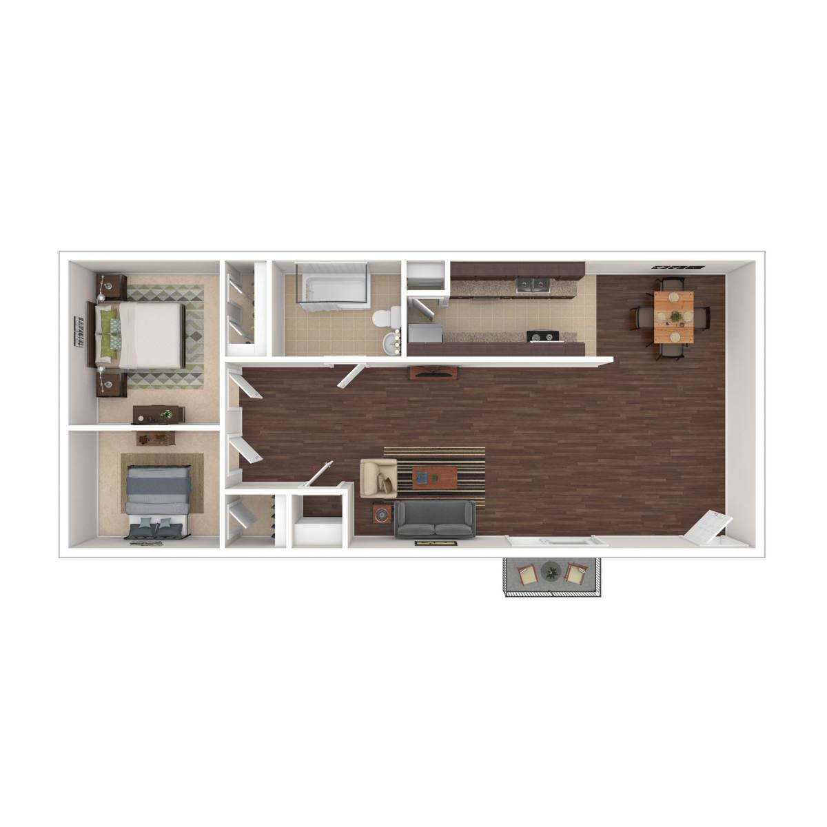 Apartment for rent at 150 S Wood Ave, Oakdale, CA 95361