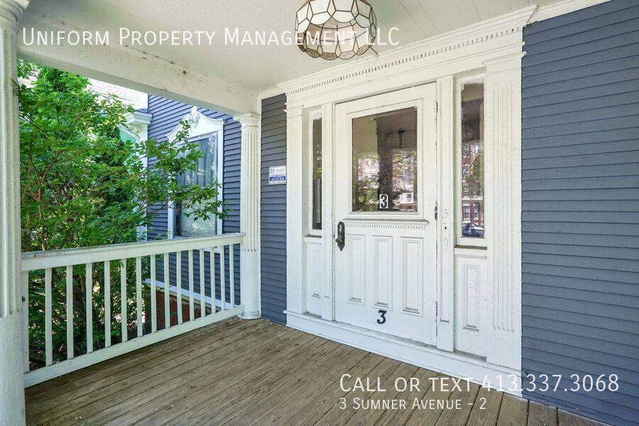 Apartment for rent at 3 Sumner Ave #2, Springfield, MA 01108