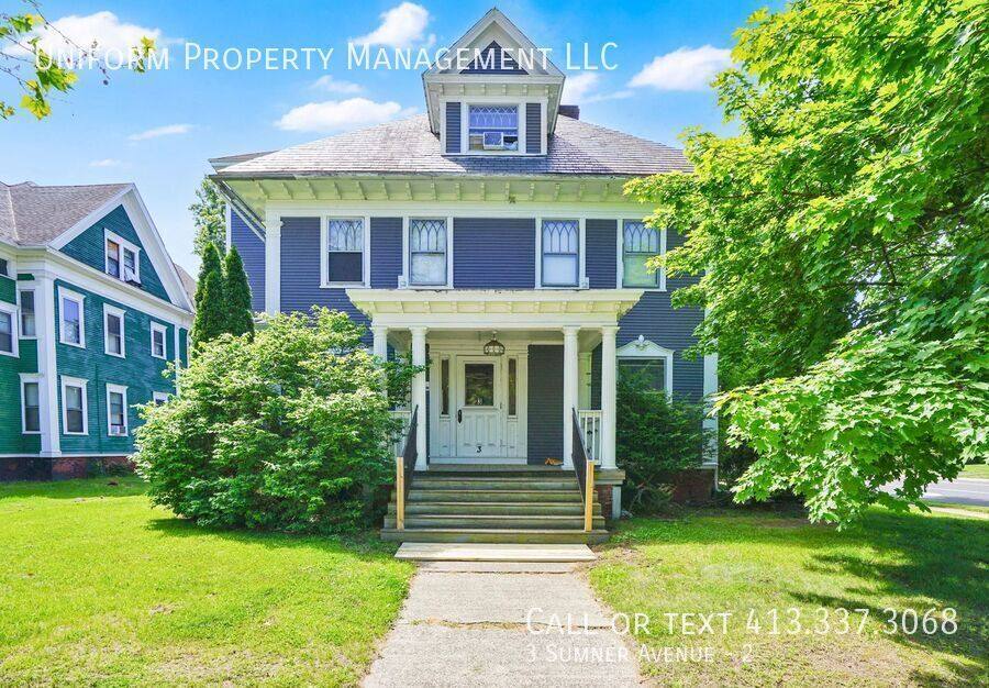Apartment for rent at 3 Sumner Ave #2, Springfield, MA 01108