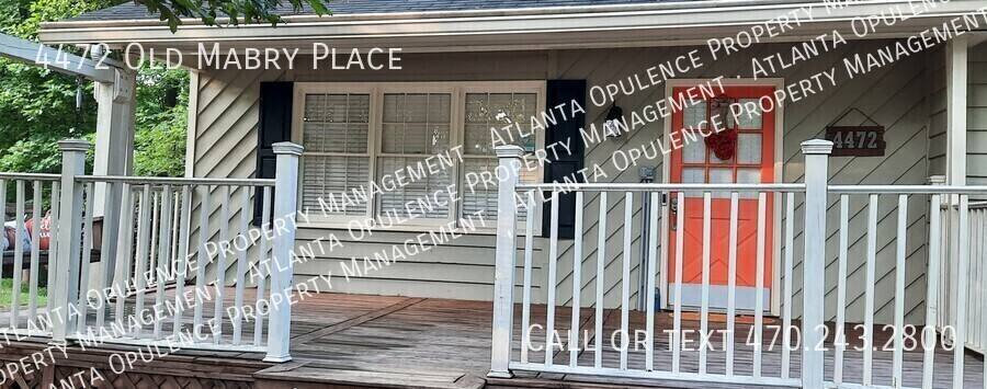 House for rent at 4472 Old Mabry Place, Roswell, GA 30075