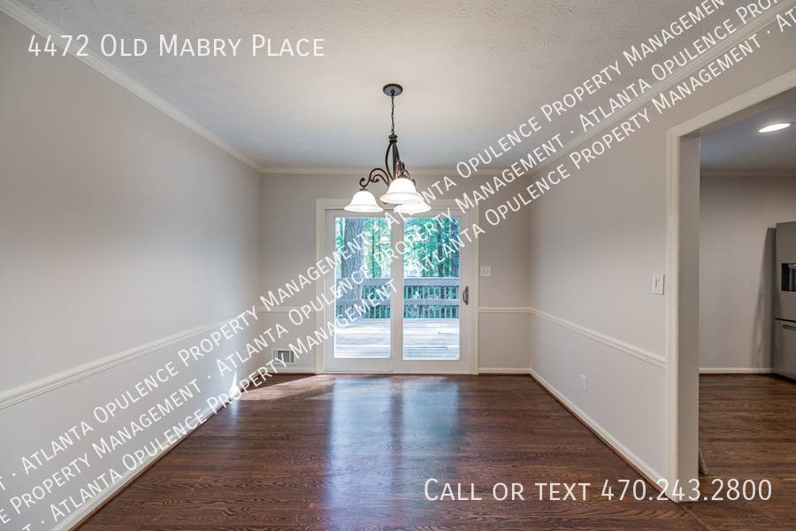 House for rent at 4472 Old Mabry Place, Roswell, GA 30075