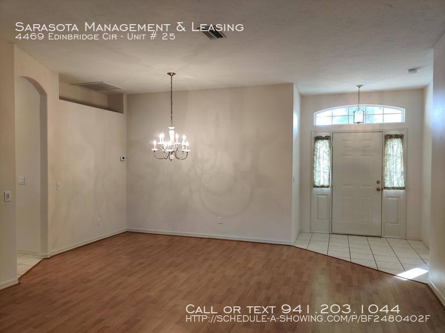 House for rent at 4469 Edinbridge Circle #25, Sarasota, FL 34235