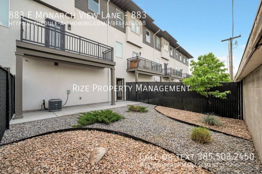 Townhouse for rent at 883 E Monarch View Lane #883, Salt Lake City, UT 84106