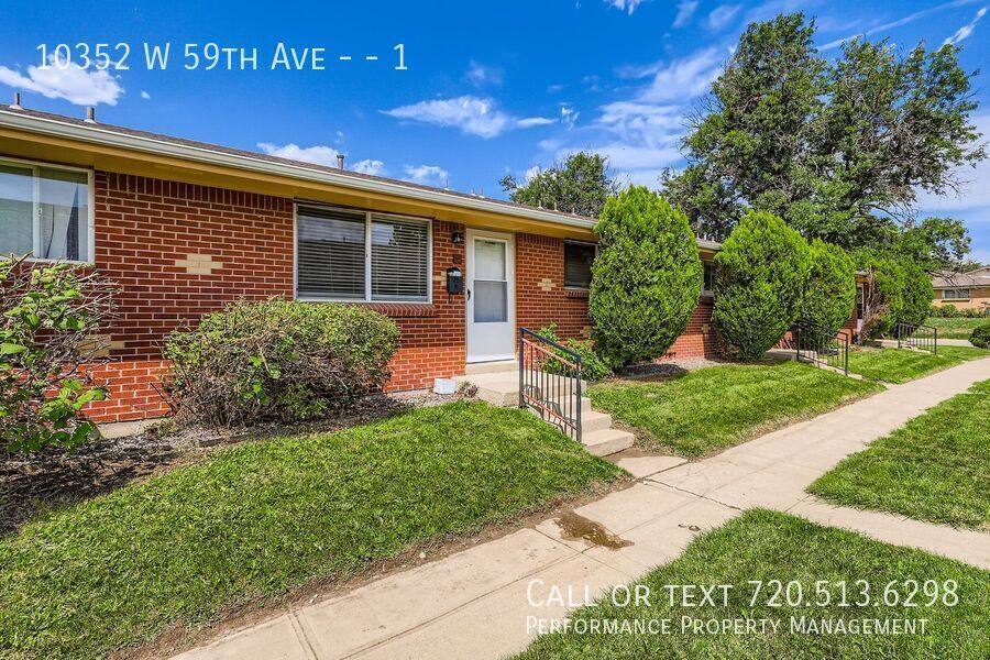 Townhouse for rent at 10352 W 59th Ave #1, Arvada, CO 80004