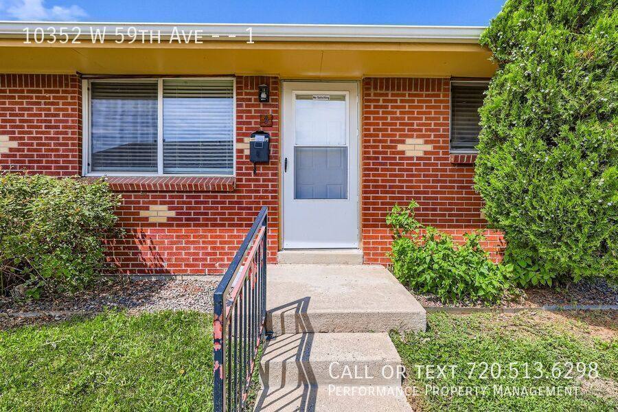 Townhouse for rent at 10352 W 59th Ave #1, Arvada, CO 80004