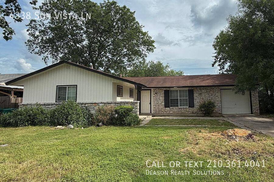 House for rent at 4338 Sun Vista Lane, San Antonio, TX 78217