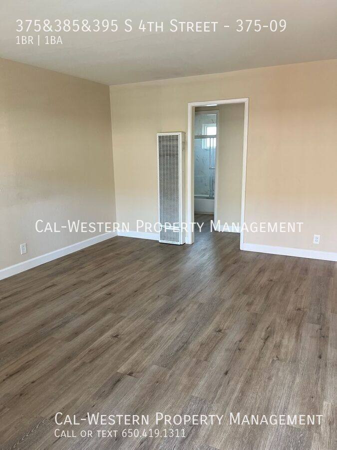 Apartment for rent at 375&385&395 S 4th St #9, San Jose, CA 95112