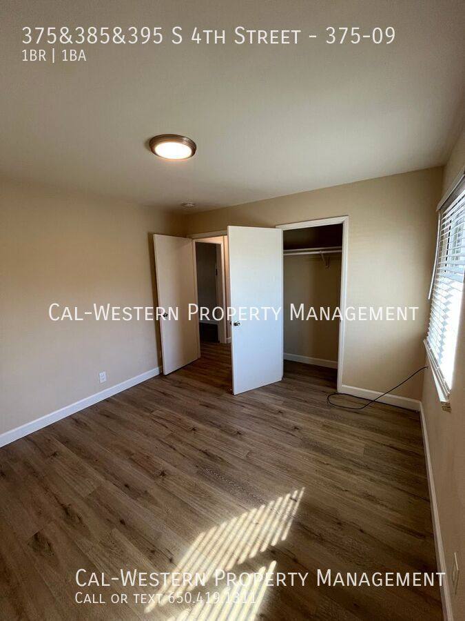 Apartment for rent at 375&385&395 S 4th St #9, San Jose, CA 95112