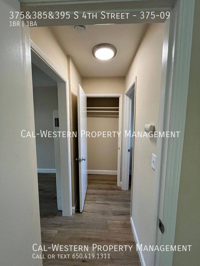 Apartment for rent at 375&385&395 S 4th St #9, San Jose, CA 95112